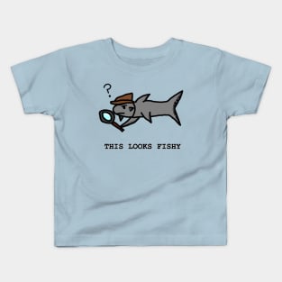 The Famous Fish Detective Kids T-Shirt